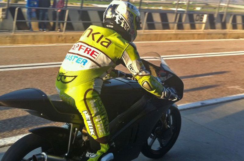 Las Kalex-KTM se estrenan en Valencia