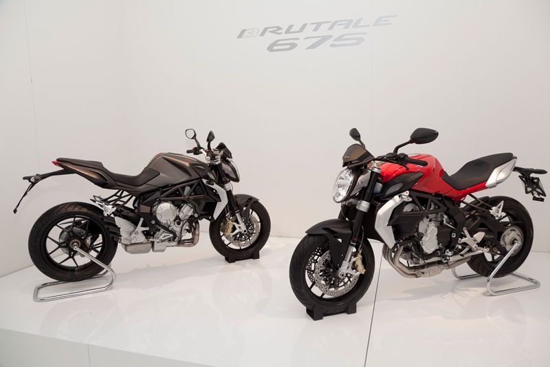 MV Agusta Brutale y análisis de Megascoter 2012