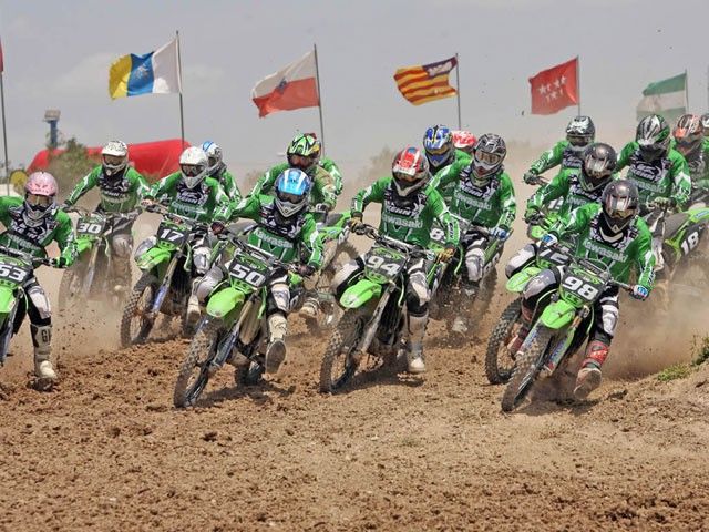 Campeonato de España de Motocross Kawasaki Green Cup: Calendario 2012