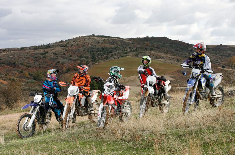Comparativa Enduro 350cc