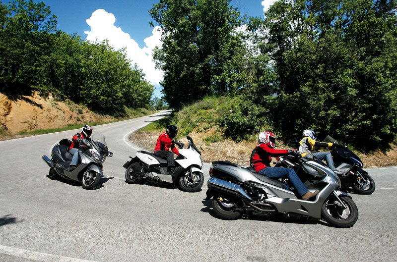 Los mejores megascooter 2011