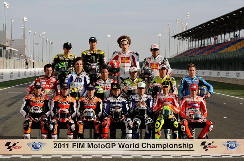 Lista de inscritos en MotoGP, Moto2 y Moto3