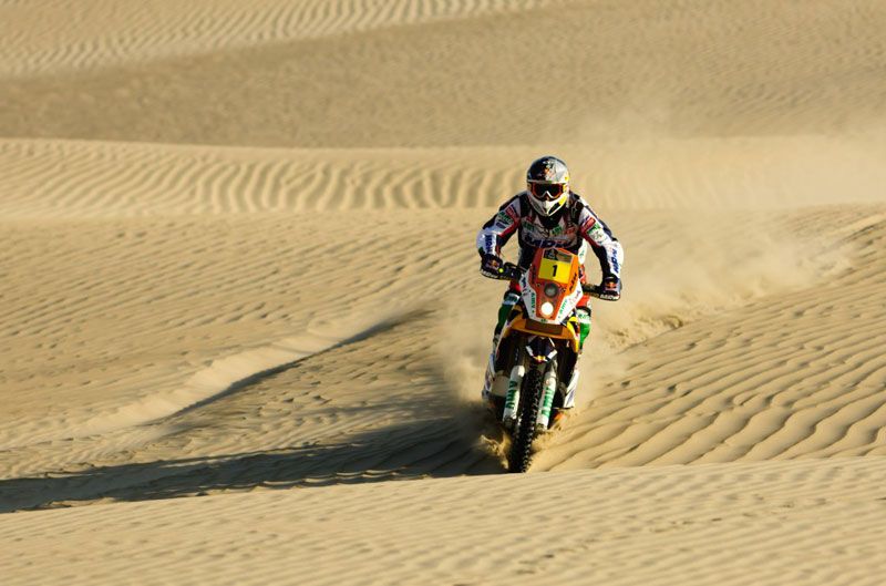 Marc Coma, segundo en el Dakar 2012