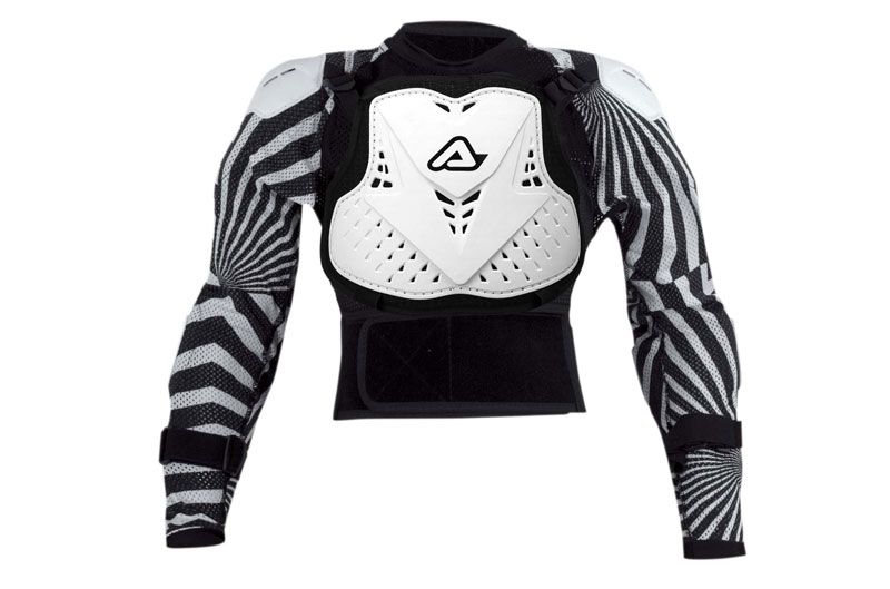 Protecciones Acerbis: cinturón lumbar y peto scudo