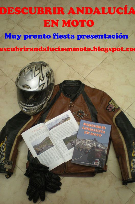 A principios de febrero se presentará el libro Descubrir Andalucía en Moto