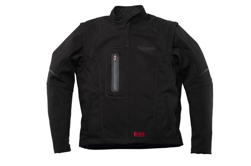 Chaqueta y guantes calefactables Triumph