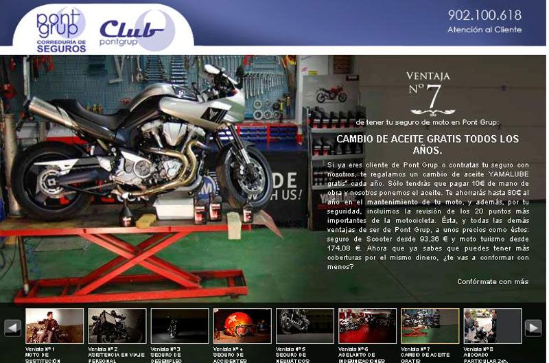 Pont Grup te regala el cambio del aceite de tu moto