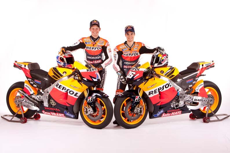 Presentación del equipo Honda Repsol de MotoGP