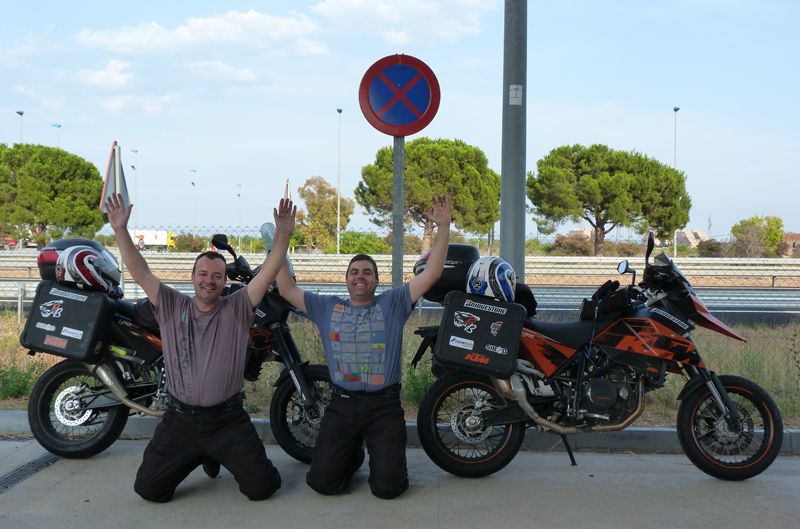 Viaje en KTM 690 al Cabo Norte