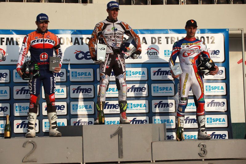 Adam Raga vence a Toni Bou en la primera cita del Cto. de España de Trial 2012