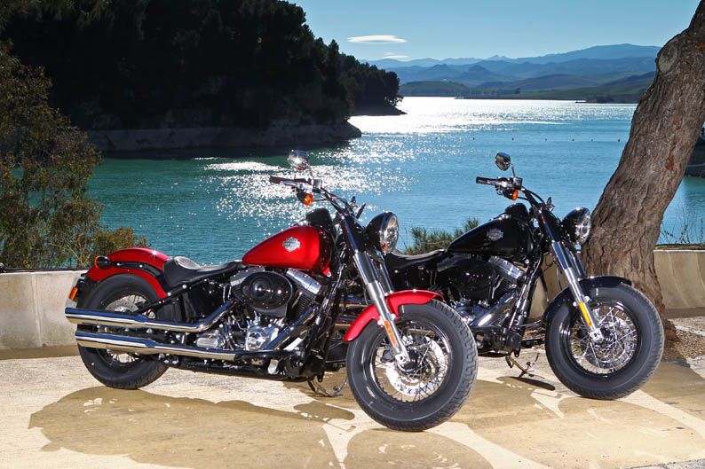 Harley-Davidson Sportster Seventy Two y Softail Slim