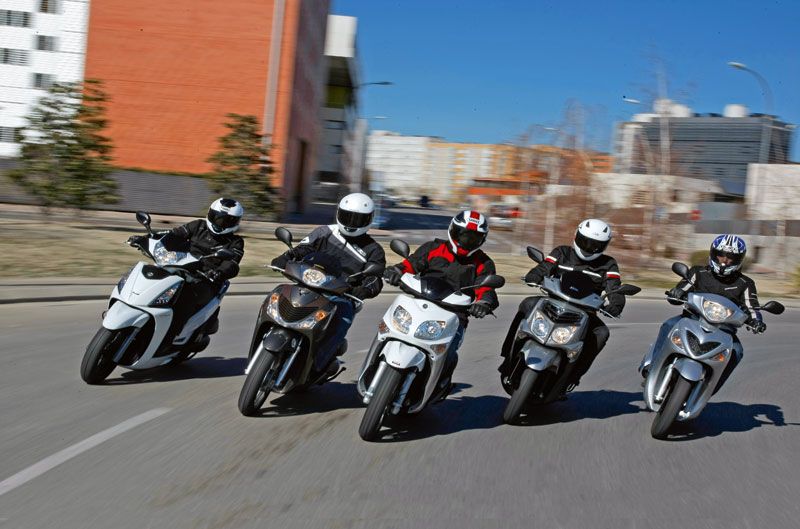 Scooter rueda alta 125