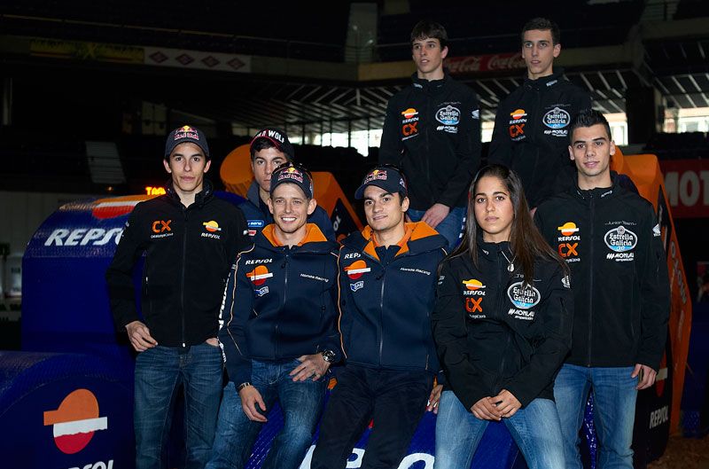 Presentación equipos Repsol 2012