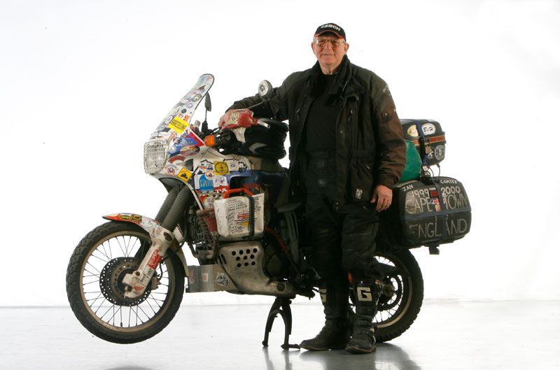 Vuelta al mundo en moto de Ian Coates