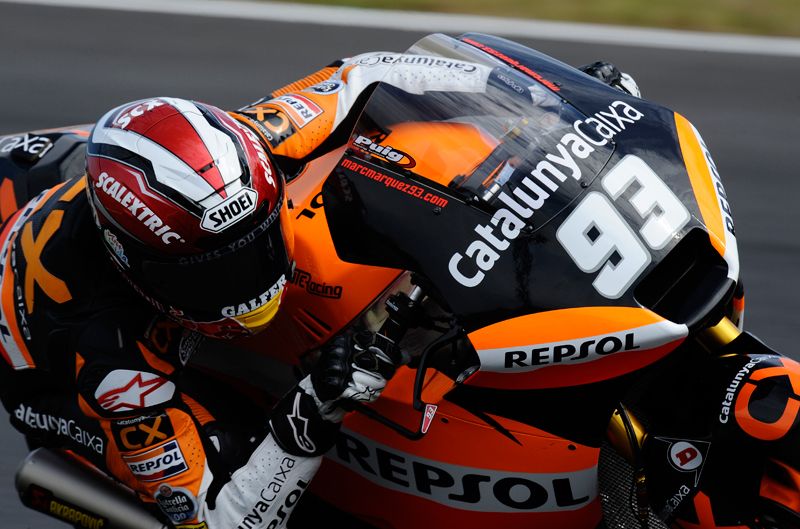 Marc Márquez a ritmo de récord