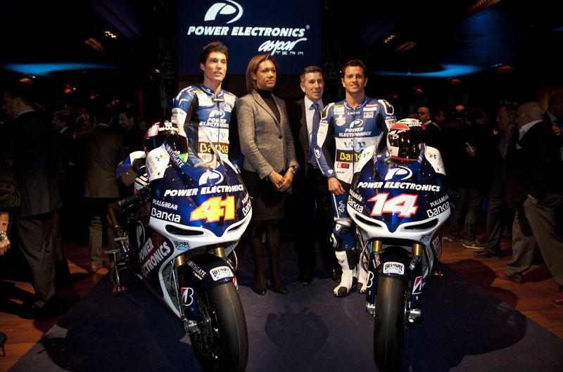 Presentación del equipo Aspar de MotoGP, Power Electronics