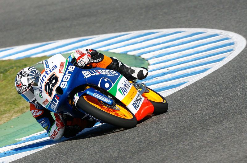 Viñales y Corti los más rápidos en los IRTA de Jerez