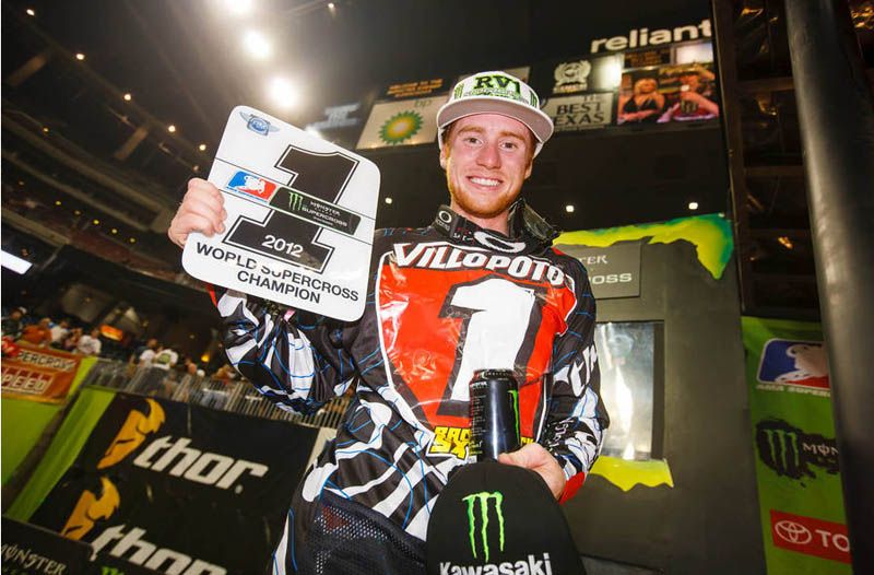 Villopoto se proclama campeón del AMA Supercross