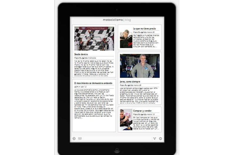 Motociclismo, ahora en iPad, iPhone y dispositivos Android