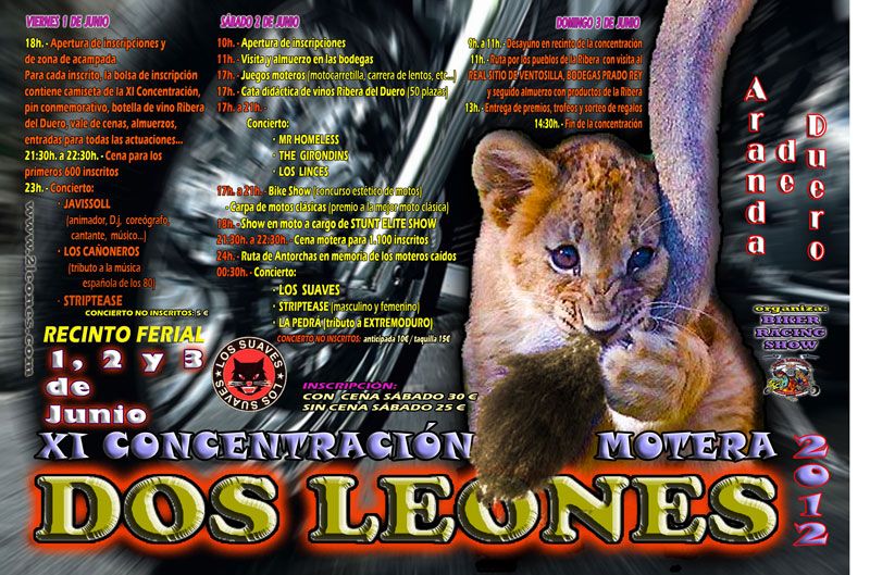 XI Concentración Motera Dos Leones