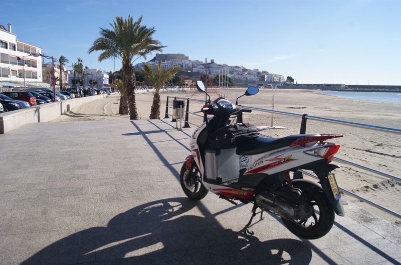 La vuelta a España en un SYM Jet4 R50
