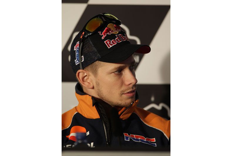 Casey Stoner, contento con su victoria en Estoril