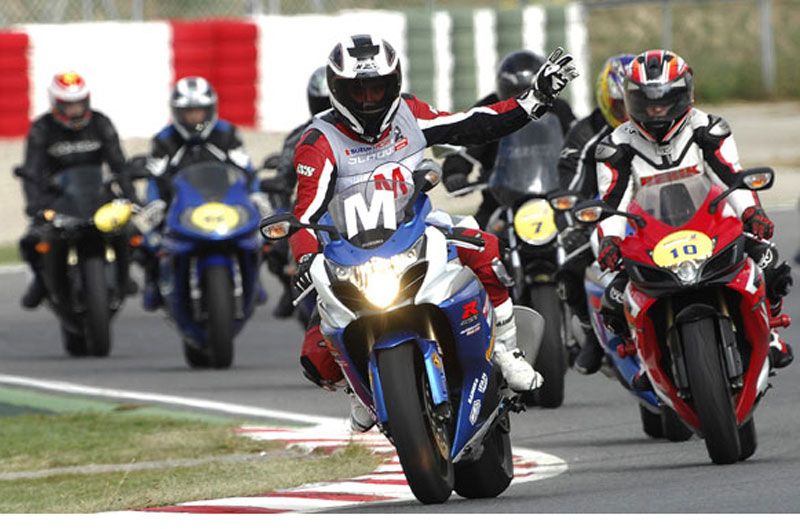 Rueda en Motorland con Suzuki Experience