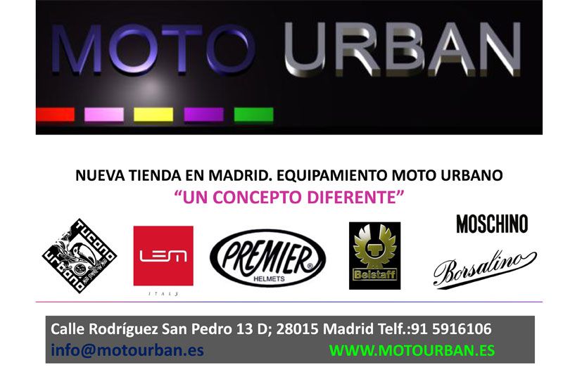 Moto Urban, una nueva tienda para el motorista
