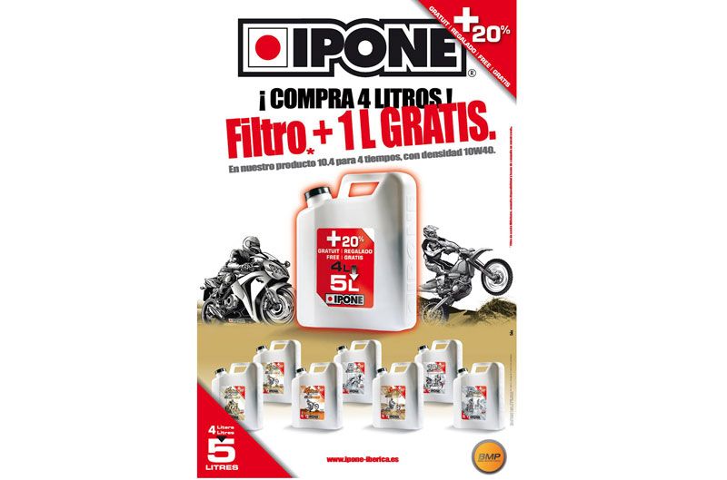 Los lubricantes IPONE llegan a España