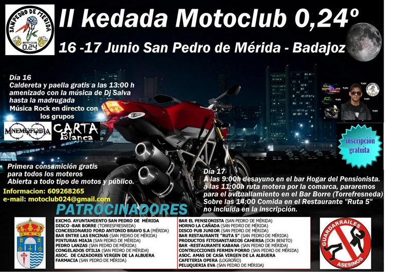 II Kedada MotoClub 0,24º