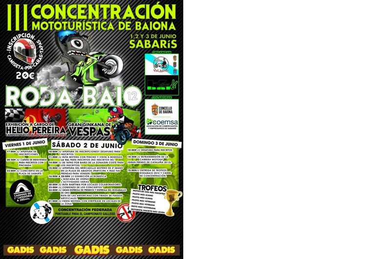 III Concentración Motera Roda-Baio