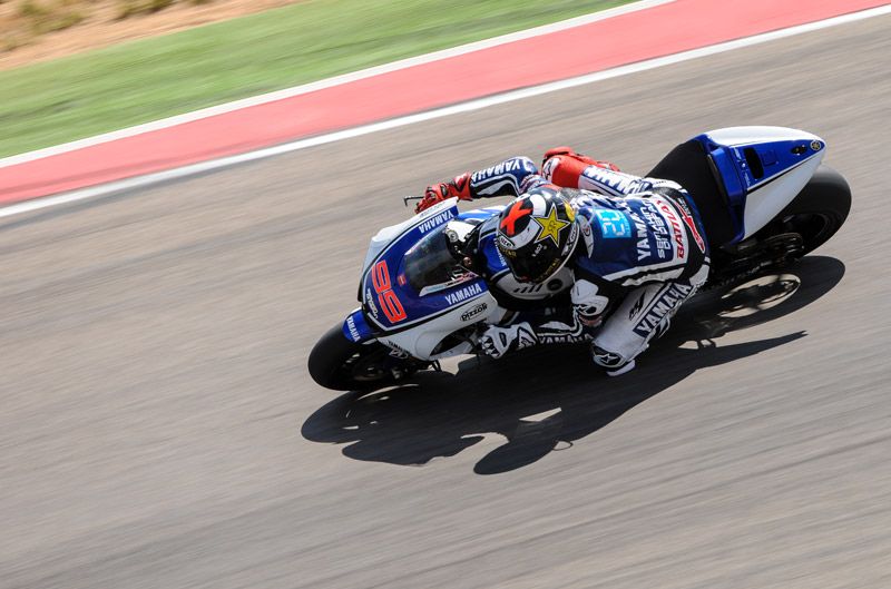 Jorge Lorenzo, el más rápido en Motorland