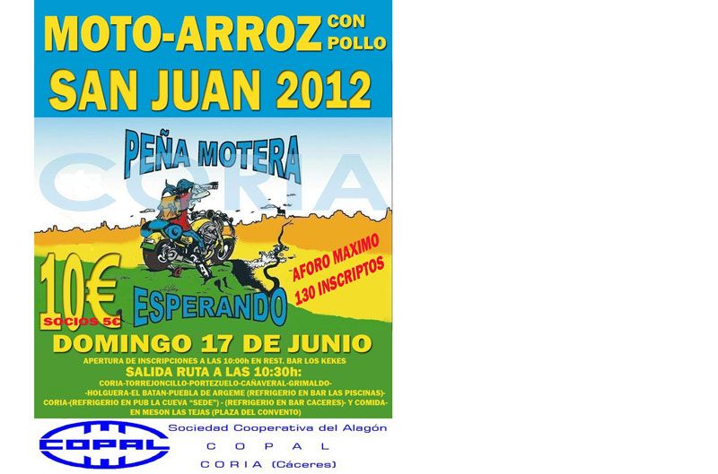 MOTO-ARROZ CON POLLO. SAN JUAN 2012