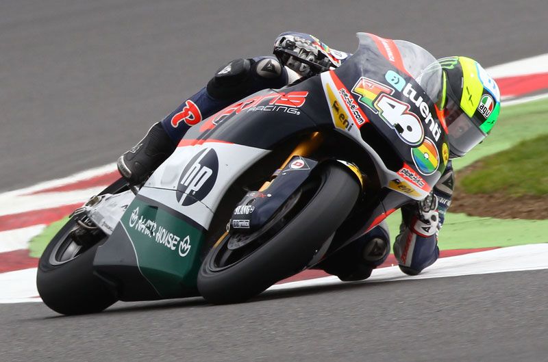 Victoria de Pol Espargaró en el Gran Premio de Gran Bretaña de Moto2
