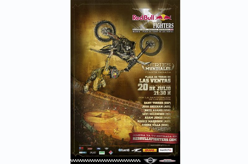 Los Red Bull X-Fighters 2012 llegan a Madrid