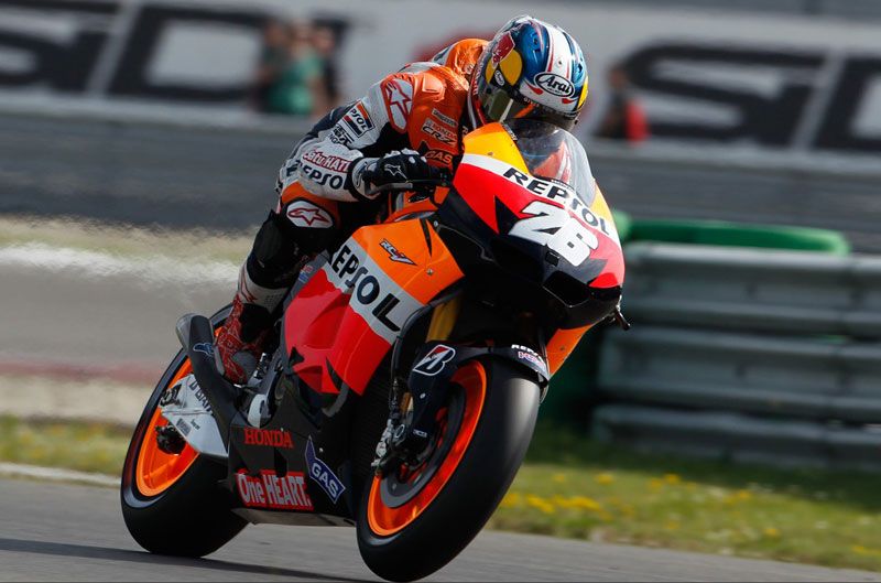 Pedrosa, Espargaró y Kornfeil lideran los FP1 del GP de Alemania