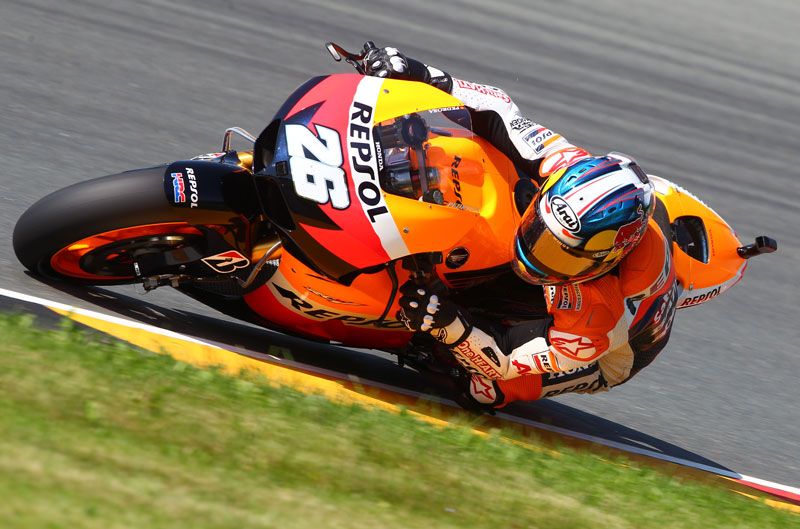 Victoria de Dani Pedrosa en el GP de Alemania de MotoGP