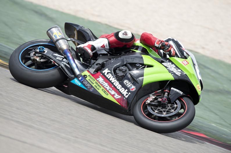 Kawasaki ZX-10R Superbike. Prueba