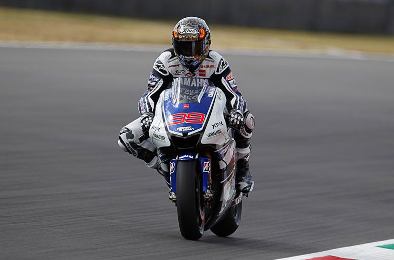 Lorenzo se impone a Stoner y a Pedrosa en el FP1 Gran Premio de Italia
