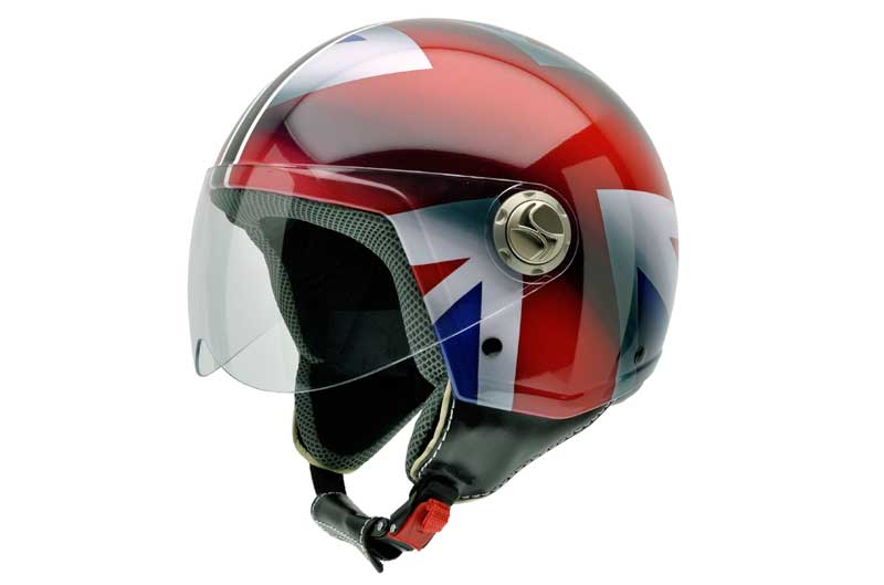 NZI Union Jack con tecnología 3D Helmets