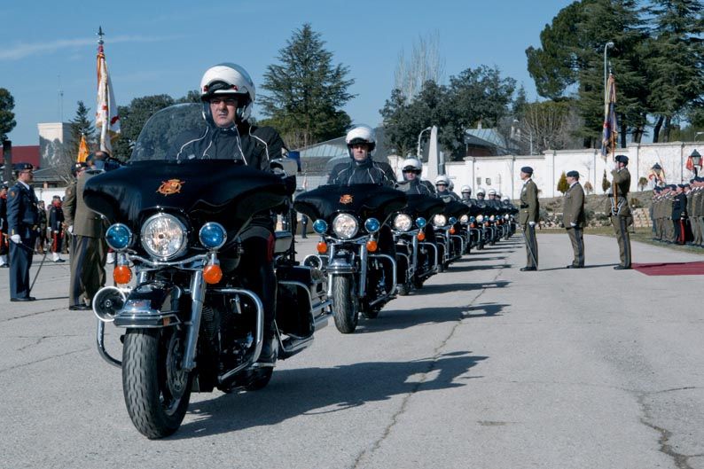 Motoristas de la Guardia Real