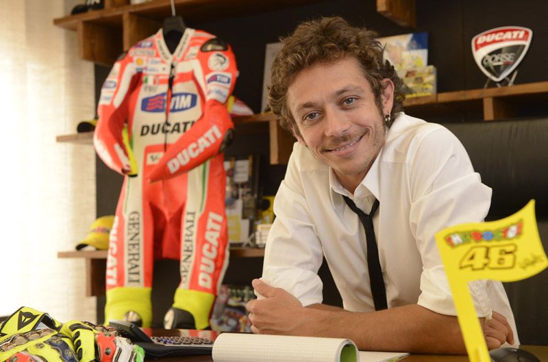 Valentino Rossi, piloto y empresario