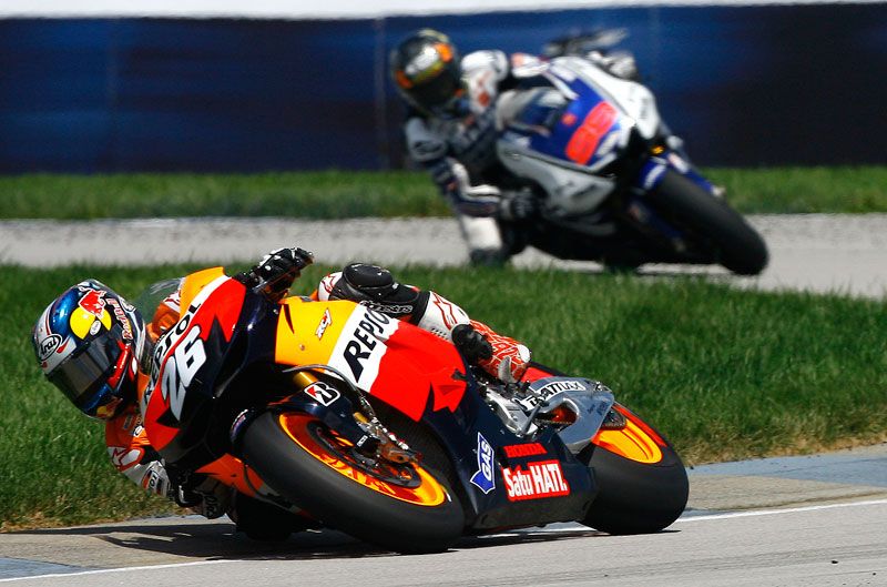 Pedrosa, Espargaró y Folger, los más rápidos en los FP1 del Gran Premio de la República Checa