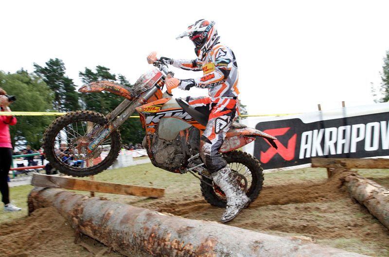 Los españoles sufren en la prueba sueca del Mundial de Enduro
