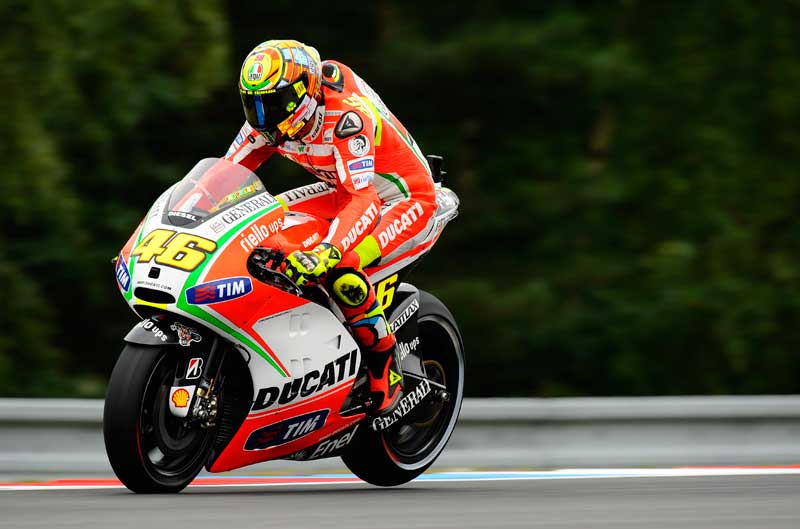 Entrenamientos de Ducati en Misano
