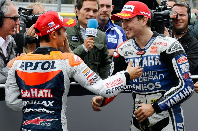 Lorenzo y Pedrosa se retan en Misano