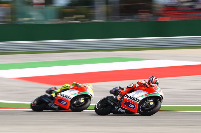 Prometedor test para Ducati en Misano