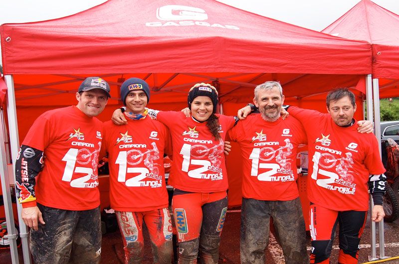 Laia Sanz, campeona del Mundo de trial