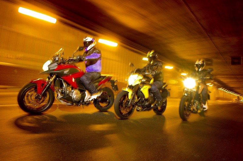 Supermatch ciudadanas: Honda, Kawasaki y KTM