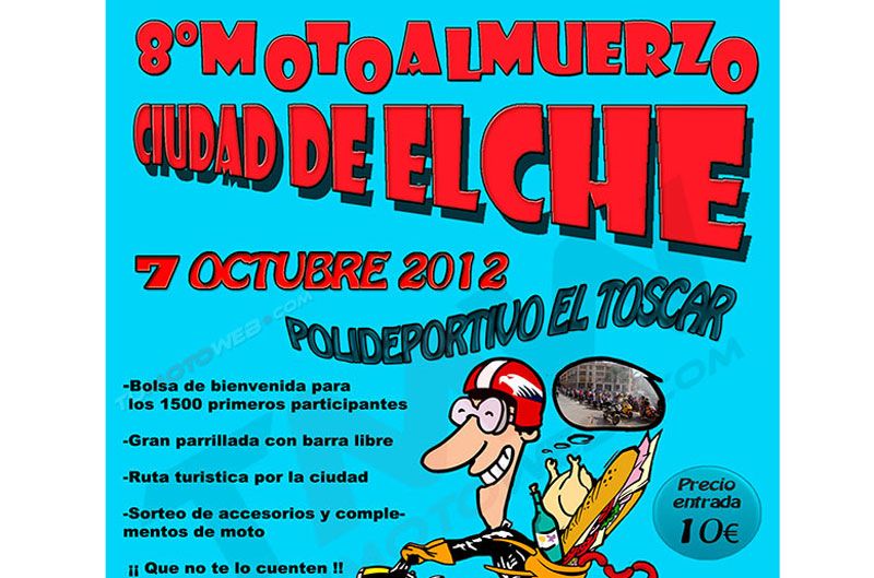 VIII Motoalmuerzo Ciudad de Elche